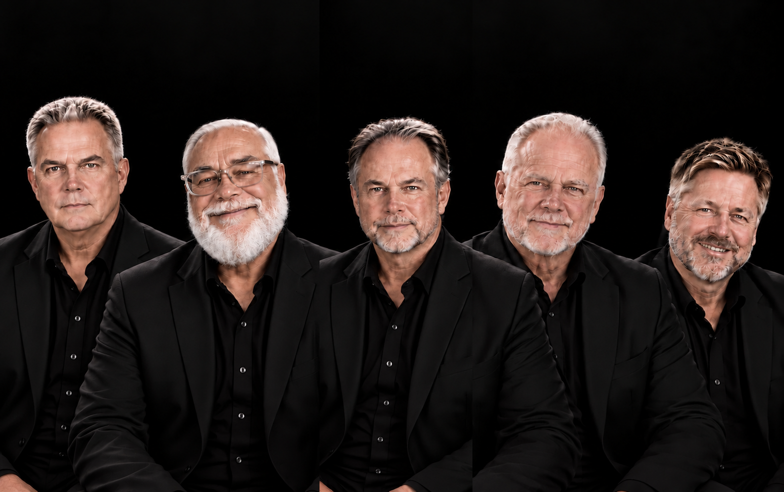 Scowcroft Associates team: Joe Winter, Kevin Kloeckner, Bob Scowcroft, Loren Roetman, and Lou Price